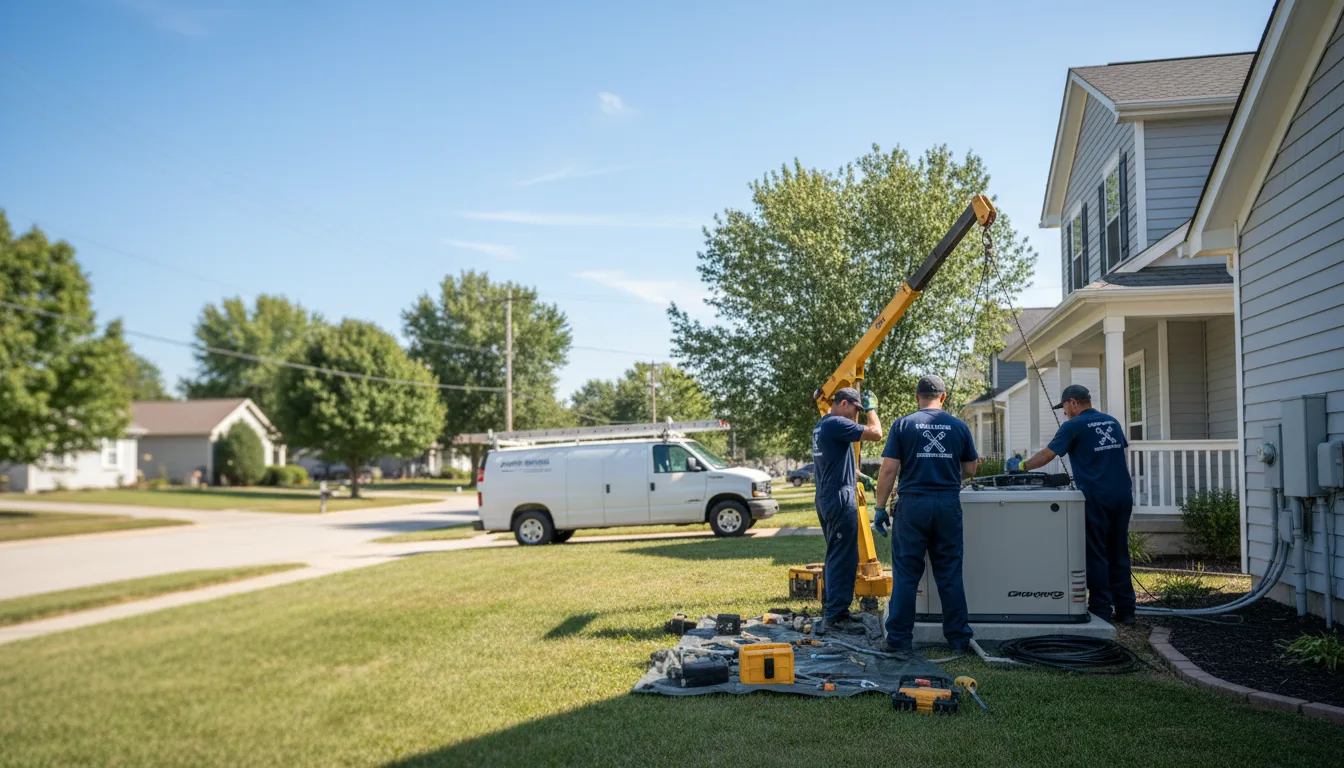 Generator Installation in Sherrard, IL near me